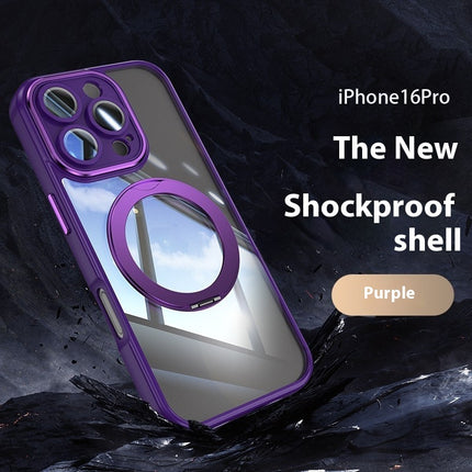 Magnetic Transparent Mirror Holder Phone Case