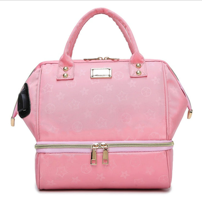 Mummy bag mother and baby back pack