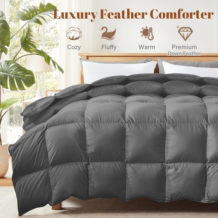 Alternative Comforter Filled, Luxury Hypoallergenic Bedding Comforter All Season for Hotel,