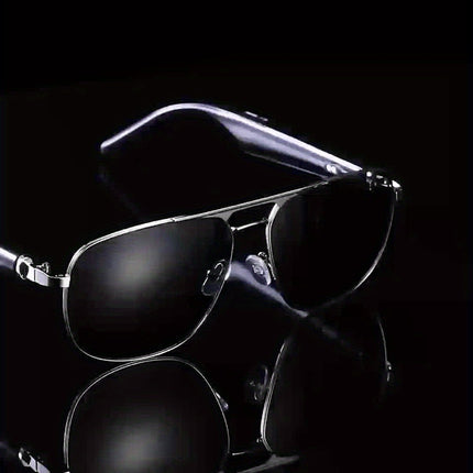 Sunglasses BT 5.0 Open Headphones for Driving, High Performance Touch and Voice Control