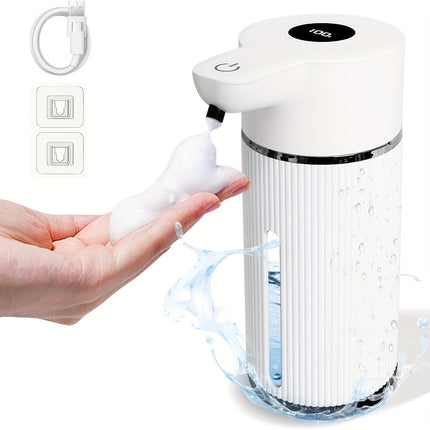A 420Ml Wall-Mounted Automatic Soap Dispenser with IPX5 Design, Battery, USB Charging, Available