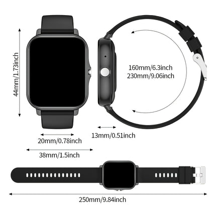 New Smartwatch, Suitable for Both Men and Women, Featuring Sports Modes, Wireless Calling and App