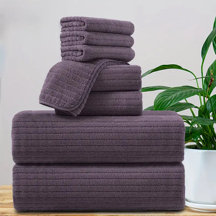 Extra Large Extra Thick Coral Fleece Bath Towelhighly Absorbent Soft And Quick Drying