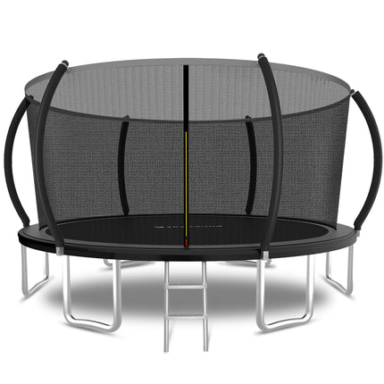YC 14FT trampoline Pumpkin- Standard- Black