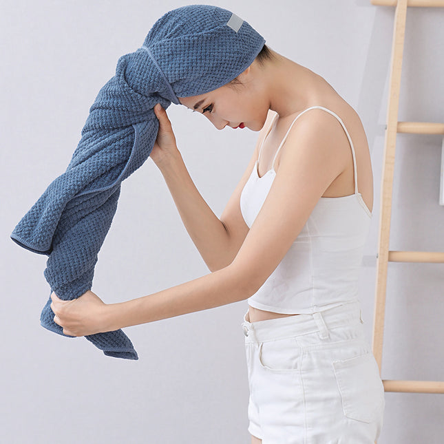Coral Fleece Quick-drying Water-absorbing And Hair Drying Towel