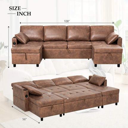 Sofa Bed That Pulls Out, Featuring an Adjustable