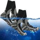 Black And Gray Stitching / Free Size