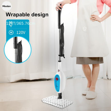 MultiPurpose Powerful Steam Detachable Floor Steamer for Hardwood