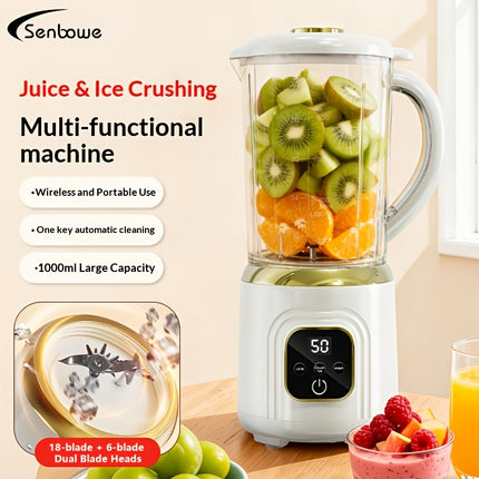 Large Capacity, Portable Powerful Blender, Easy To Clean, Perfect For Nutritious Beverages, Milkshakes,