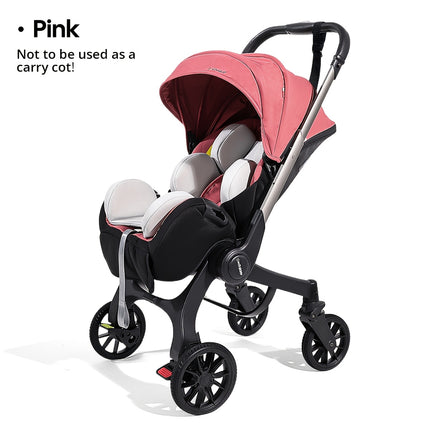 Baby Stroller, Featuring a Sturdy Metal Frame And Soft Fabric, Is Foldable And Can Be Used in Both