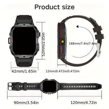 Smartwatch for Men and Women | Valentine's Day Gift - Wireless Calling/Texting/Multiple Sports
