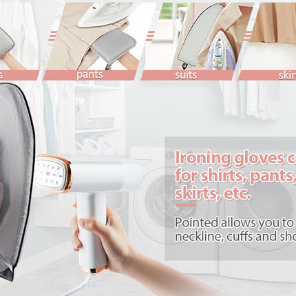 1Pc Fabric Handheld Ironing Board Ironing Board Small Home Ironing Gloves.