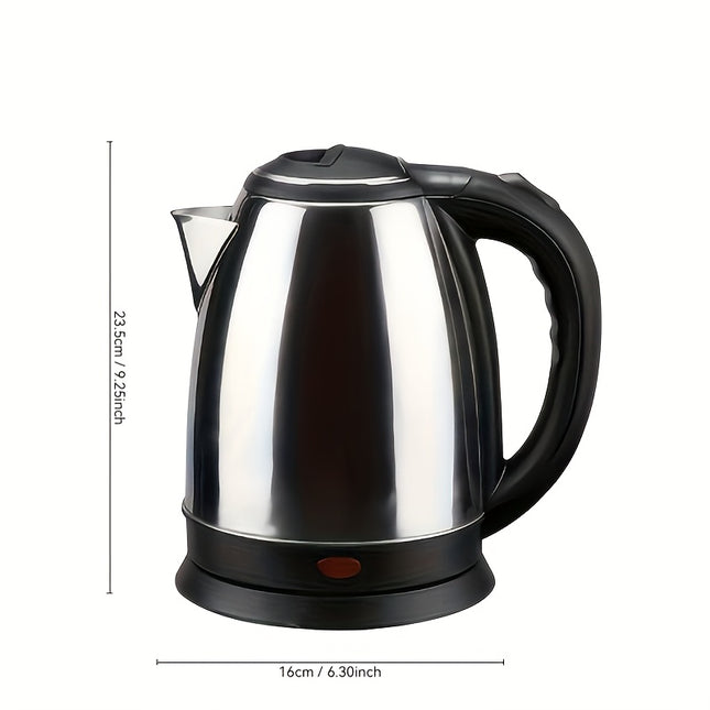 1pc High-power Electric Kettle, Stainless Steel Kettle, Large-capacity Automatic Power-off