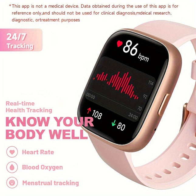 Sports Smart Watch, No Phone No APP Needed, 4.65 cm Full Screen Touch, Suitable for Men And Women