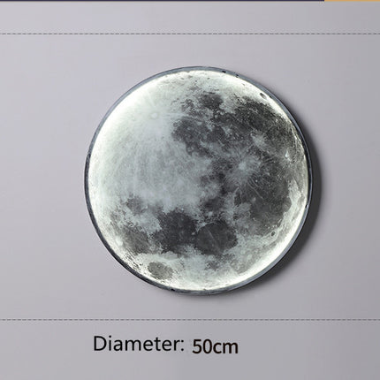 Moon LED Wall Light For Bedroom Kid's Room Foyer Living Room Coffee Bar Aisle Hallway Gallery Studyroom Loft Indoor Home Lights