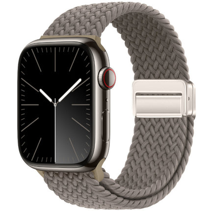 Magnetic Buckle Woven Loop Integrated Strap