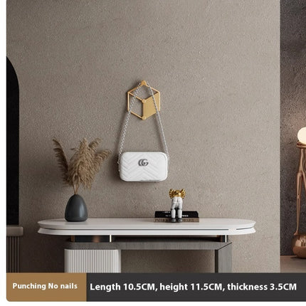 Light Luxury Clothes Hanger, Coat Hook On The Wall At The Entrance