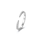 White Gold Color / Adjustable Opening