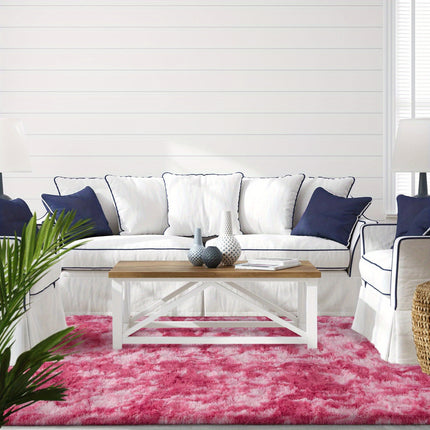 Nordic Tie-Dye Carpet - Soft Modern ////// Tie-Dye, Machine Washable Suitable for Bedroom,, Office