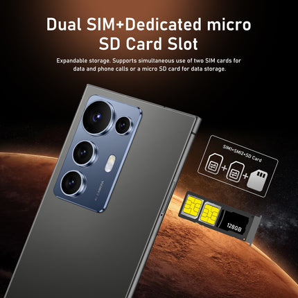 S25 Ultra is the latest 2025 smartphone running Android 14, featuring a 6.8-inch high-definition dual-screen,