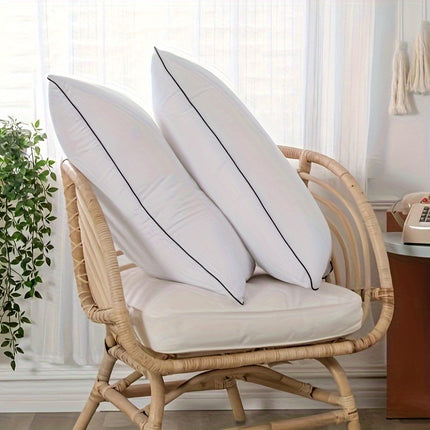 2pcs Large Sleep Pillow Set, Soft Supportive Bedside Pillows for Side, Back, and Stomach Sleepers,