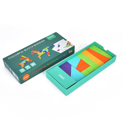 Jigsaw Puzzle Piece Special-shaped Wooden Creative Three-dimensional