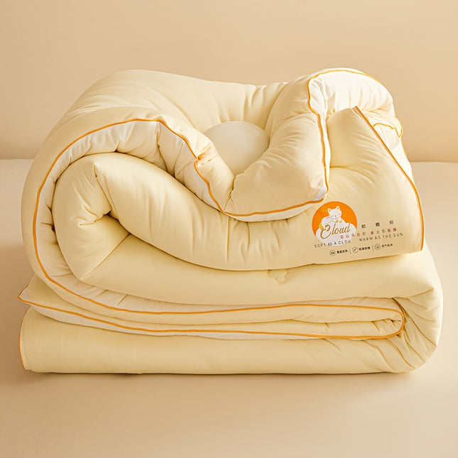 Autumn and Winter New Soft Fluffy Warm Thick Quilt, Cute Pattern, Autumn Winter Quilt Core,