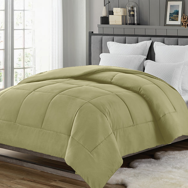 1pc Down-Alternative Comforter, All-Season Bedding - Includes Single Comforter/Duvet Insert