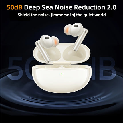 Buds Air 5 Pro Wireless Headphones, realBoost Dual Drivers, Up to 40 Hours of Playback,