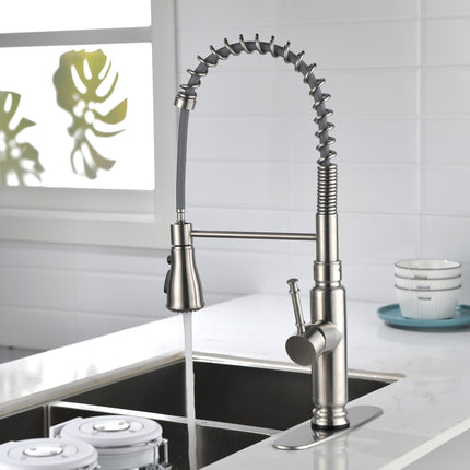 Touch Kitchen Faucet with Pull Down Sprayer