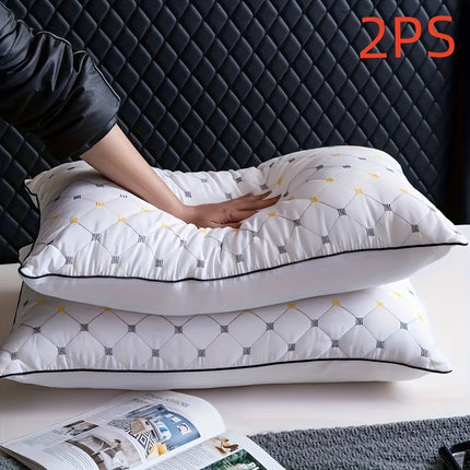 1/2pcs Luxury Pillow  Soft, Ergonomic & Hypoallergenic for Side and Back Sleepers with Neck Support,