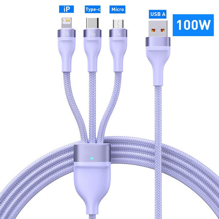 3 In 1 USB C Cable Cable 100W