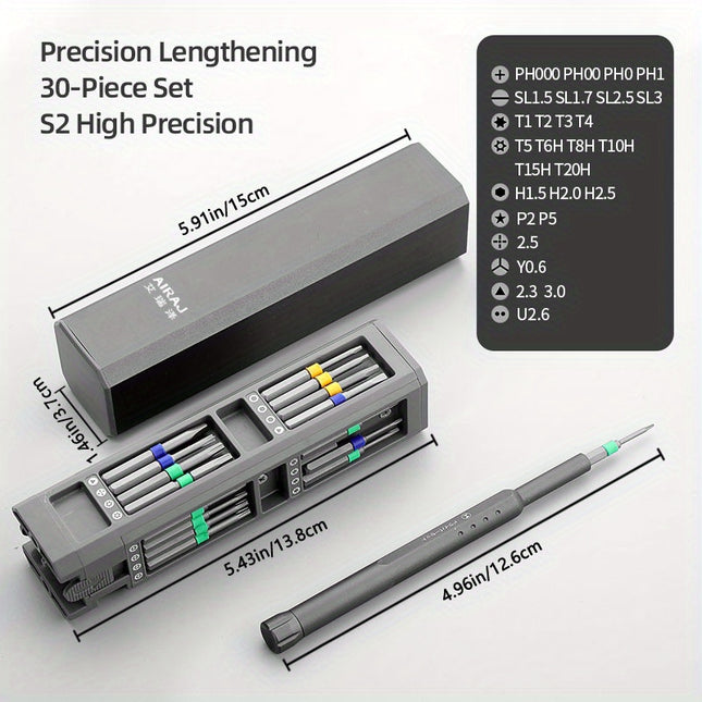 Screwdriver Collection, Versatile Home Tool for Mobile Devices, Laptops, And Precise Cleaning