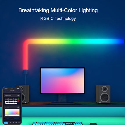 RGB Splicing Remote Control Smart Creative Atmosphere Light Wall Light