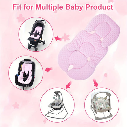 Reversible Baby Car Seat Pad, Protects Head And Body While Supporting Car Seats