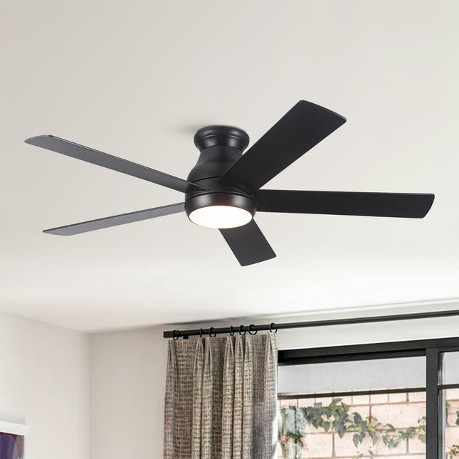 52' Low Profile Ceiling Fan with Lights