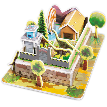 Three-dimensional Puzzle Paper Children's Educational