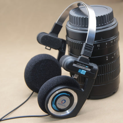 Headphones with Built-in Mic - Immersive Stereo Hifi Sound - Foldable, Portable