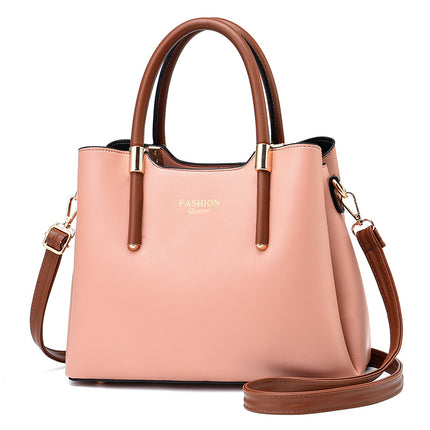 Shoulder Bag Crossbody Bag - Women's Top Handle Bag Large Capacity Letter Graphic