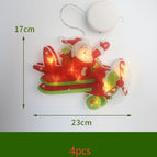 Airplane Christmas / 4PCS