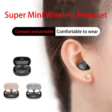 Wireless Headphones - Impossibly Compact Peanut Design,