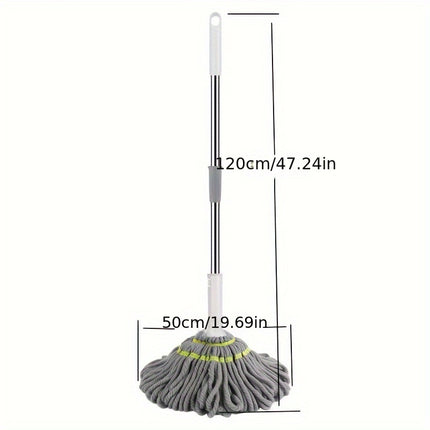 Hands-Free Floor Cleaning for Lazy Days - Ideal for Wooden Floor, Tile, and Household Chores