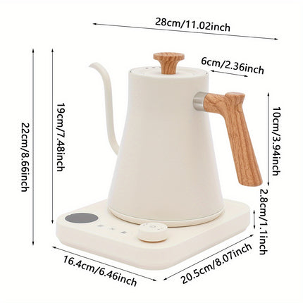 1200W Electric Tea Kettle with Gooseneck Design And Memory Feature