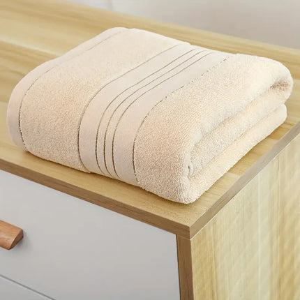 1 Cotton Bath Towel - Soft and Highly Absorbent, Lightweight and Portable, Suitable Travel