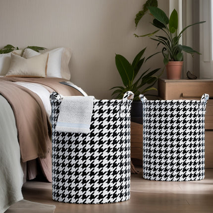 Foldable Laundry Bucket Basket Bathroom Storage