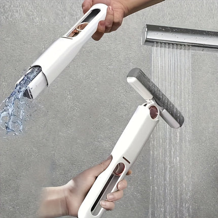 Extendable, Wet & Dry Use, Rotatable Head for Kitchen, Living Room, Bathroom, Car Glass