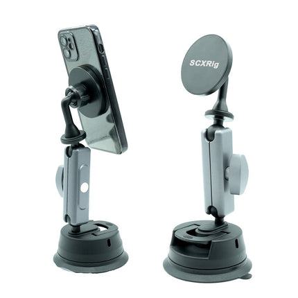 Magnetic Phone Holder Lazy Desktop Tripod Rotating Bracket With Magnetic Ring