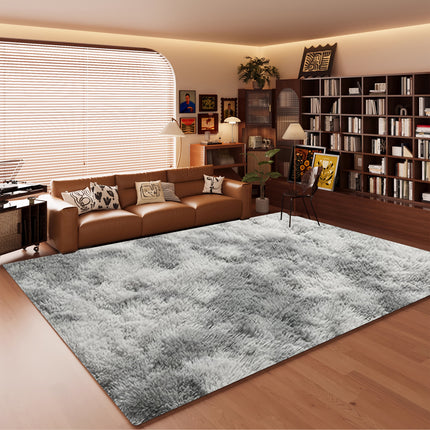 A Plush Carpet, Fluffy for The Bedroom, Rectangular Bedside Rug, Suitable for Living Rooms, Bedrooms