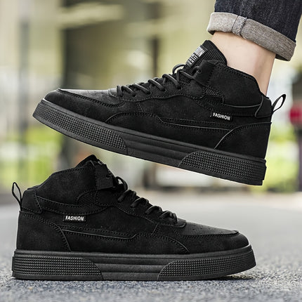 Men'S White Low-Top Sneakers - Casual Skate Shoes with Lace-Up Closure,