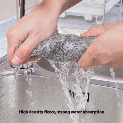 Bamboo Charcoal Thick Soft Absorbent Not Easy To Touch Oil Rag